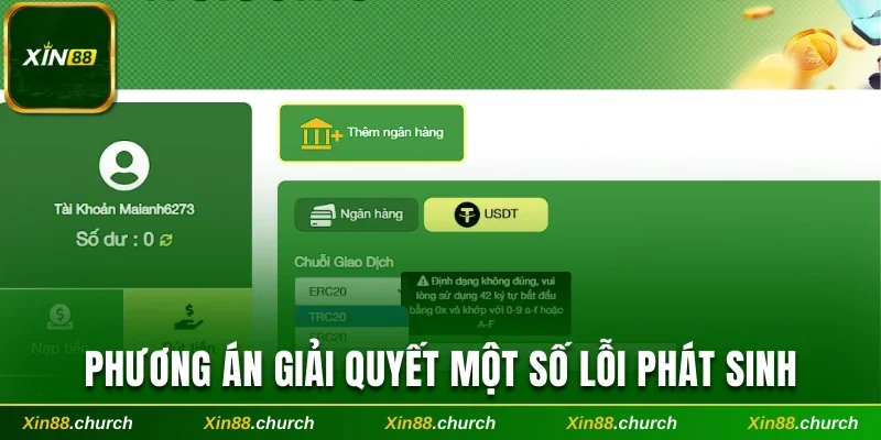 Một số lỗi phát sinh trong quá trình giao dịch và phương án giải quyết