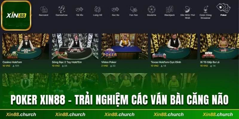 Poker Xin88